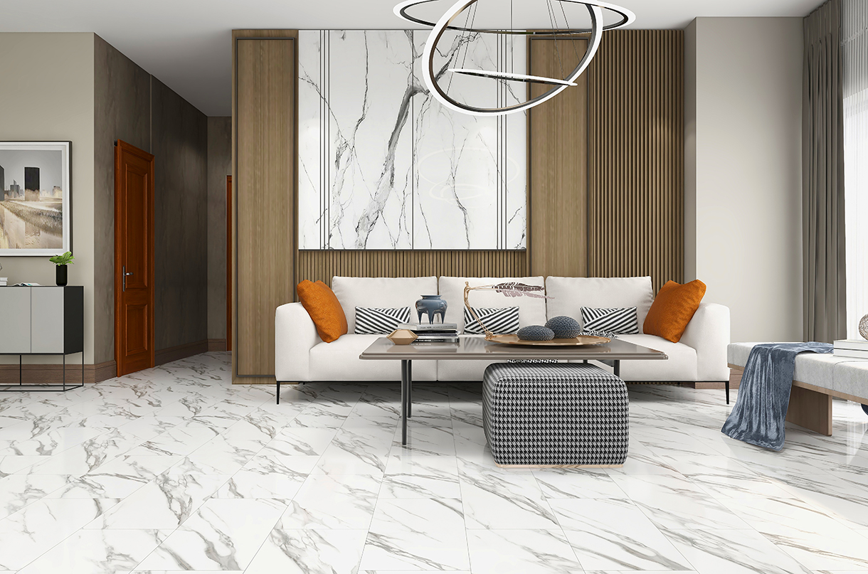 BORUI 6809 Arden Marble PVC DECOR FILM FOR SPC / LVT / WPC الأرضيات