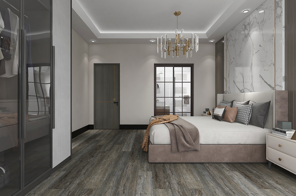 BORUI8807L Goiania Pine PVC DECOR FILM لأرضية SPC / LVT / WPC