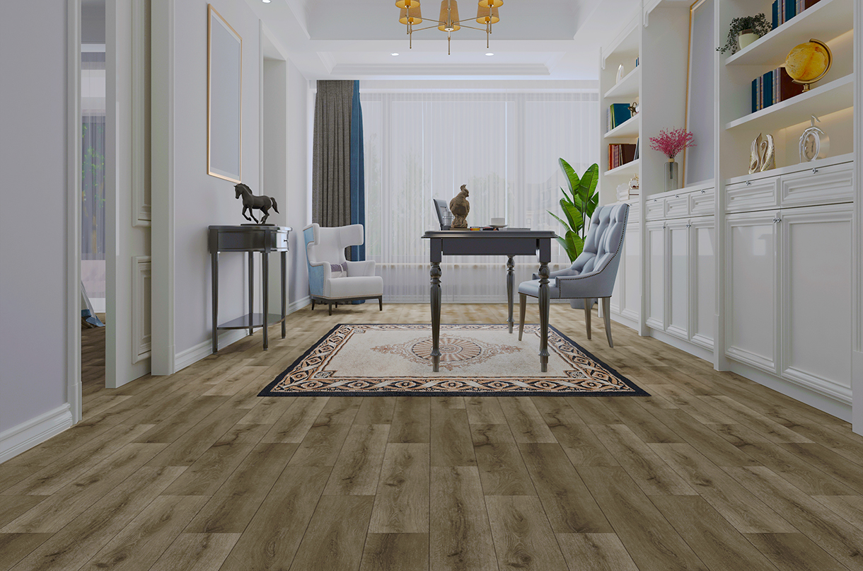 BORUI 8812L Mombasa Oak PVC DECOR FILM لأرضية SPC / LVT / WPC