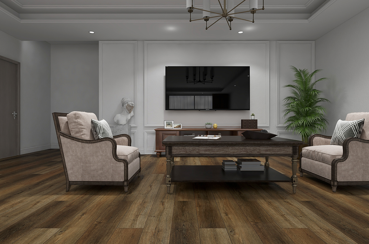 بوروي 8808L بلوط PVC فيلم ديكور للأرضيات SPC / LVT / WPC