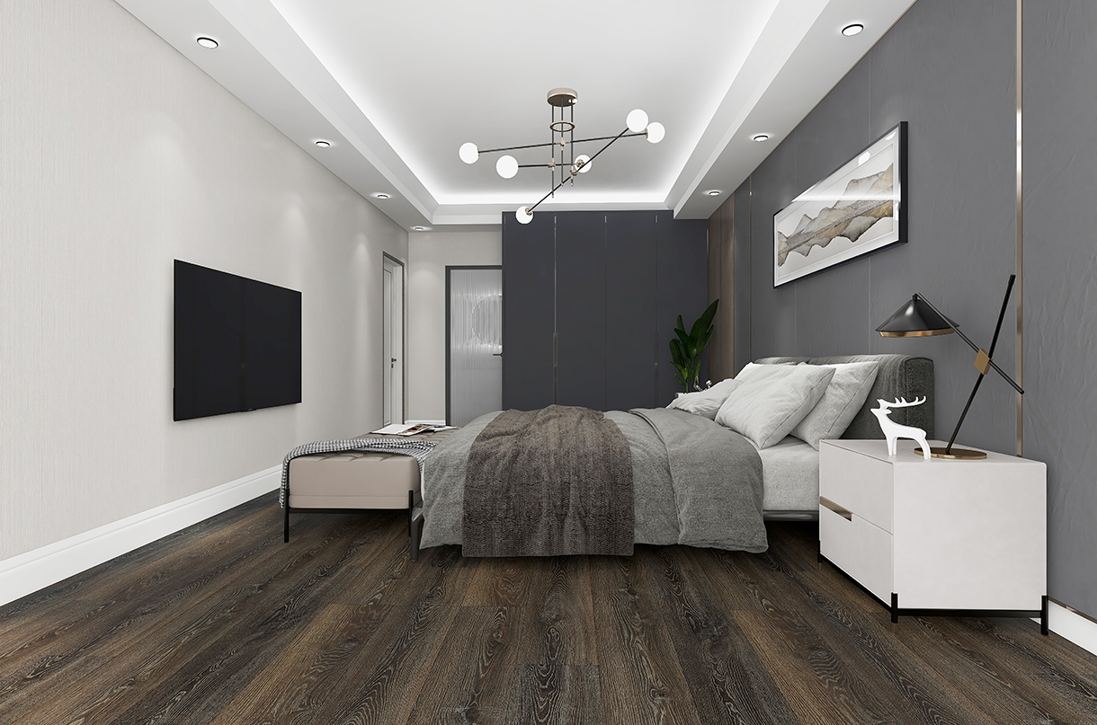 فيلم BORUI 8846L Caucasia Oak PVC DECOR FILM لأرضية SPC / LVT / WPC