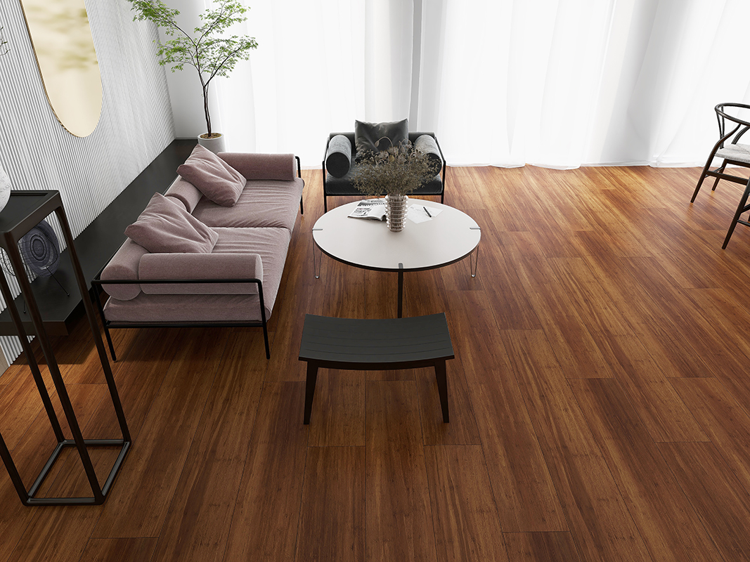 BORUI 8870L KYOTO BAMBOO PVC DECOR FILM لأرضية SPC / LVT / WPC