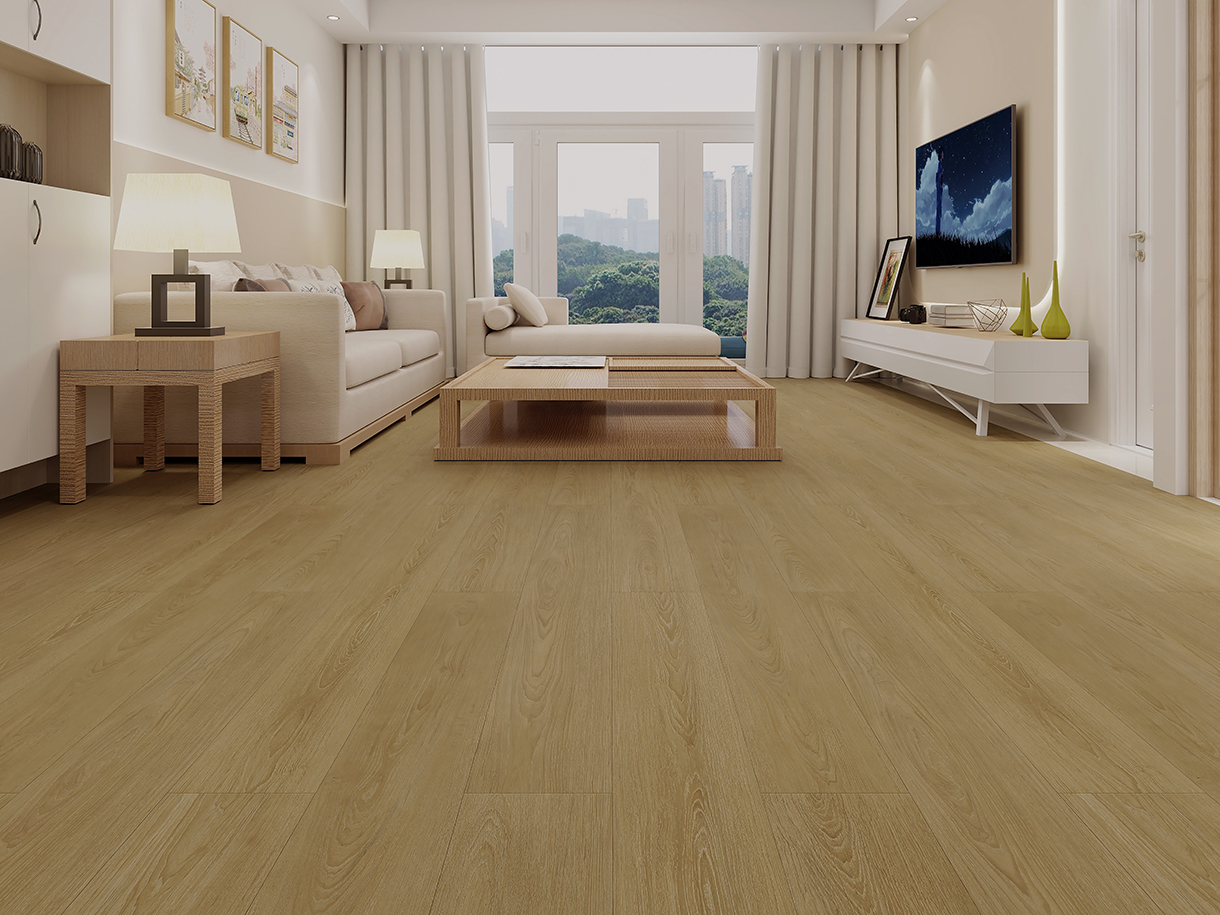 BORUI 88112L LEIRIA OAK PVC DECOR FILM FOR SPC / LVT / WPC الأرضيات