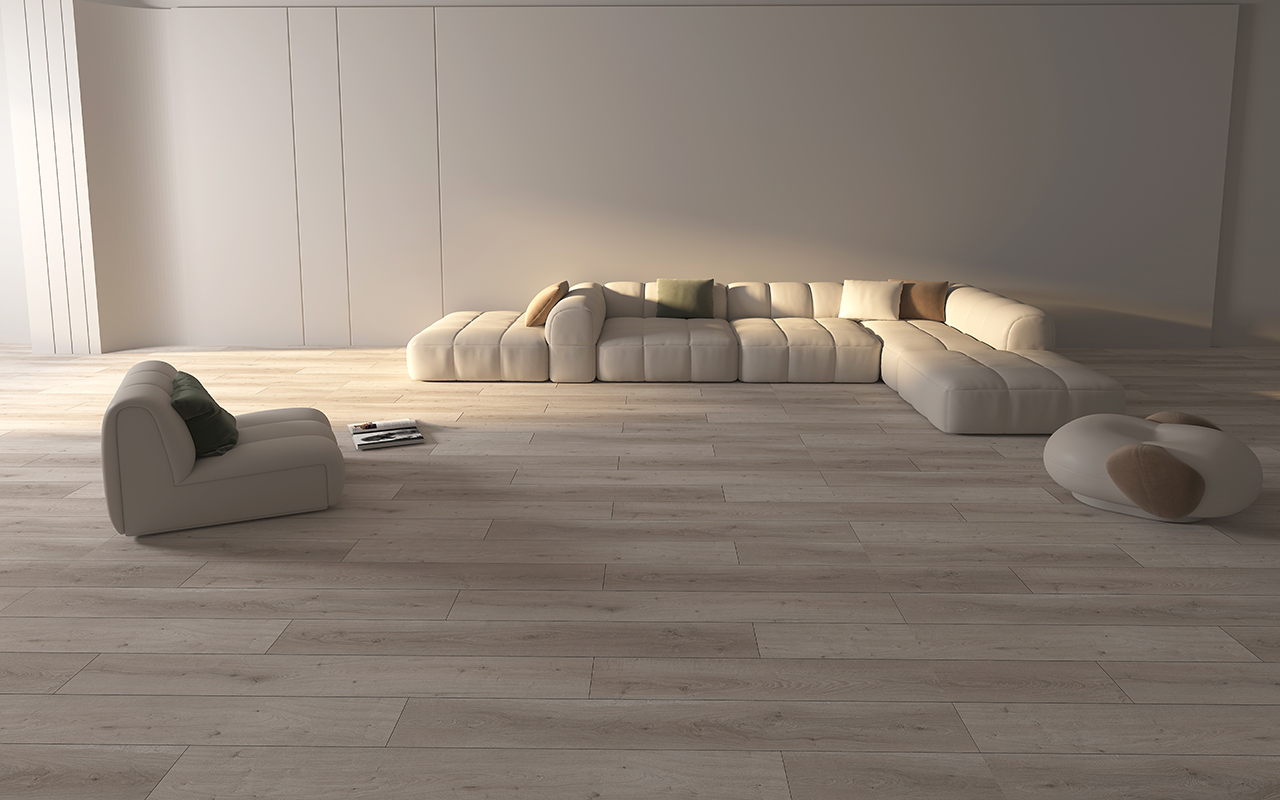 BORUI 88104L OAK PVC DECOR FILM لأرضية SPC / LVT / WPC