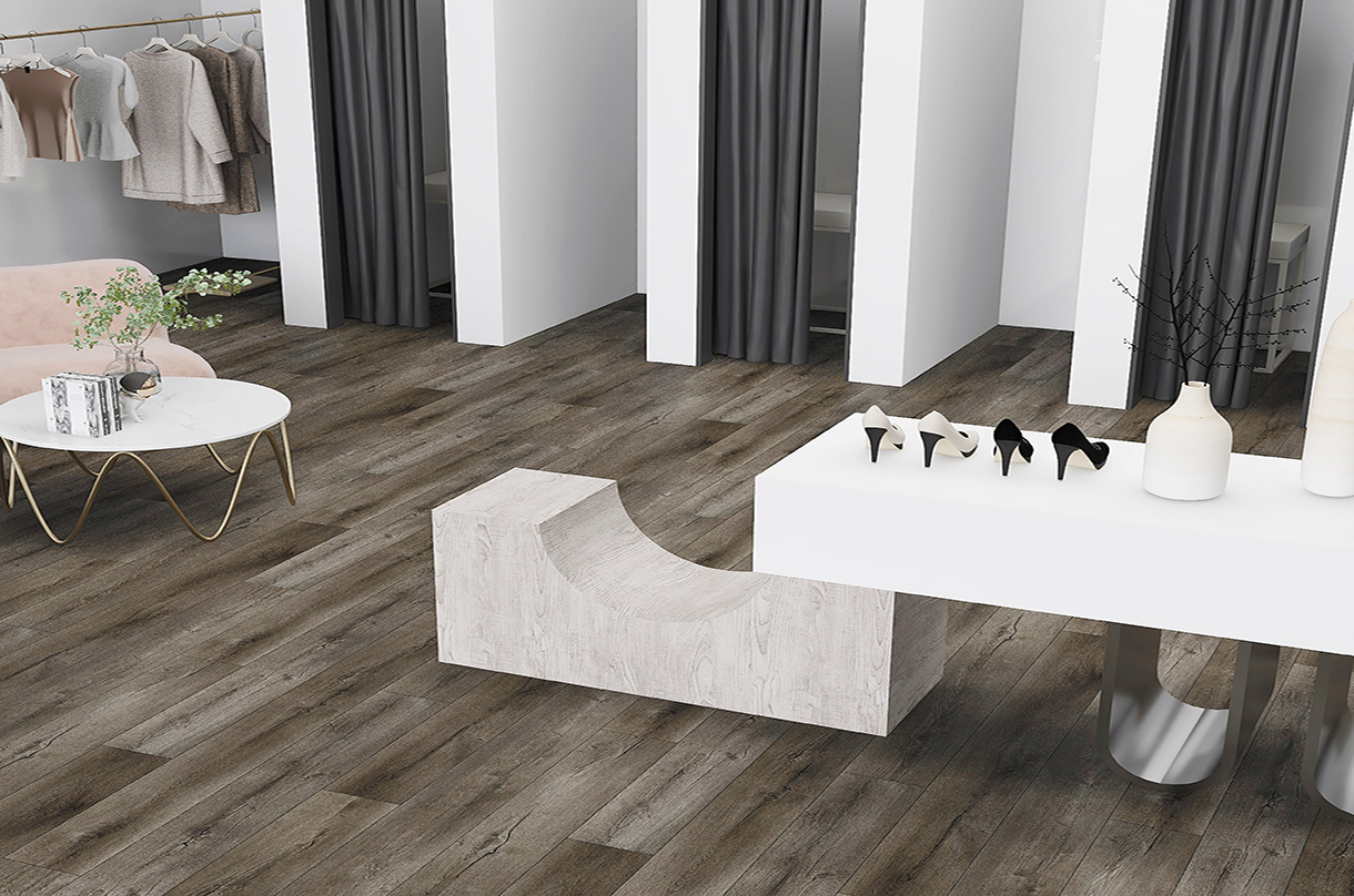 BORUI 8898L LEIPZIG OAK PVC DECOR FILM لأرضية SPC / LVT / WPC