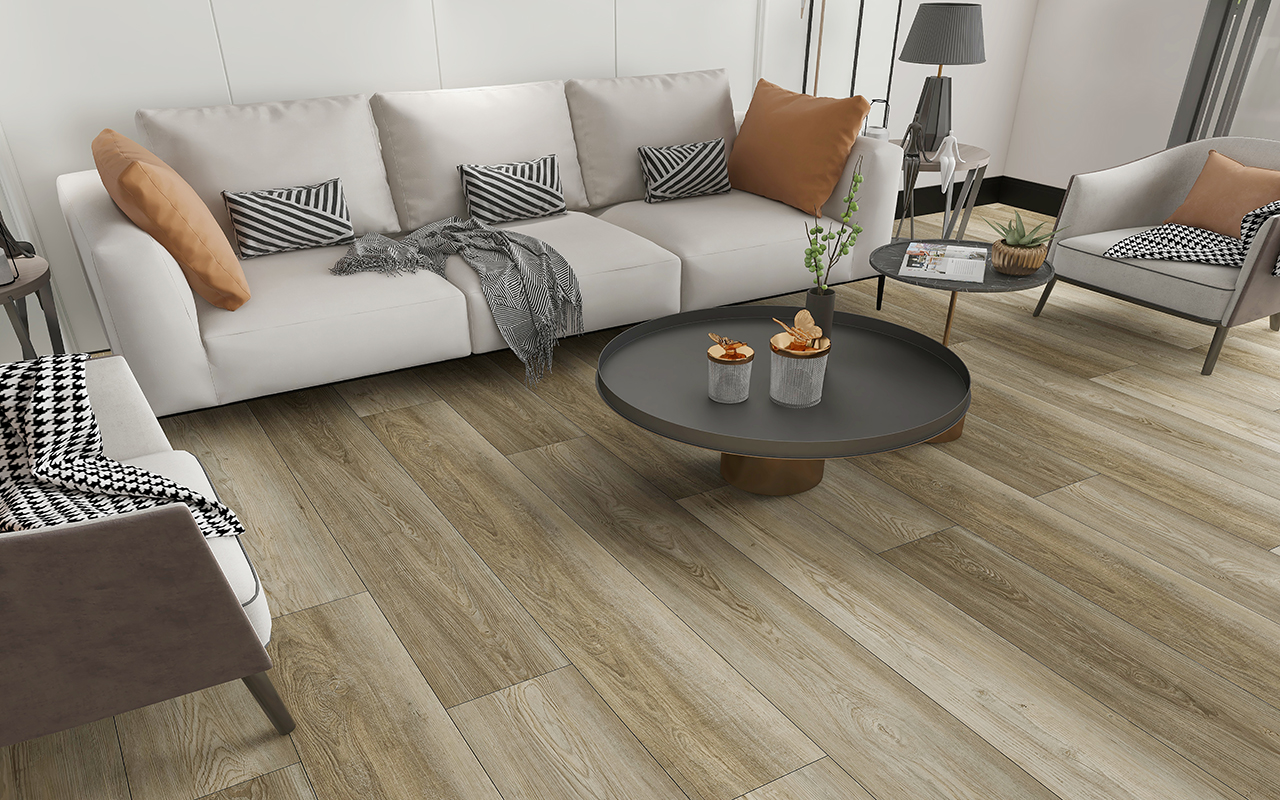 فيلم BORUI 8887L MUNICH PINE PVC للديكور للأرضيات SPC / LVT / WPC