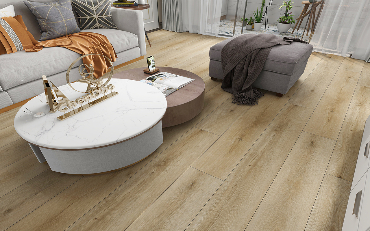 BORUI 8889L SRILANKA OAK PVC DECOR FILM لأرضية SPC / LVT / WPC