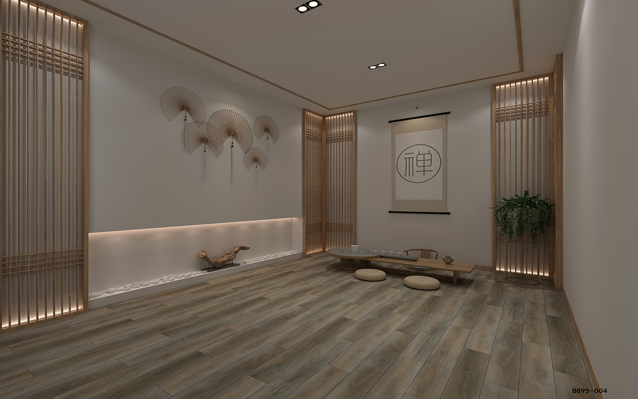 BORUI 8895L CarLow OAK PVC DECOR FILM SPC / LVT / WPC الأرضيات-معرض